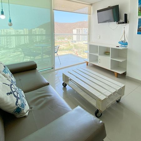 Edificio Areia En Pozos Colorados, Apto 2 Habitaciones 2 Banos Santa Marta  Exteriör bild