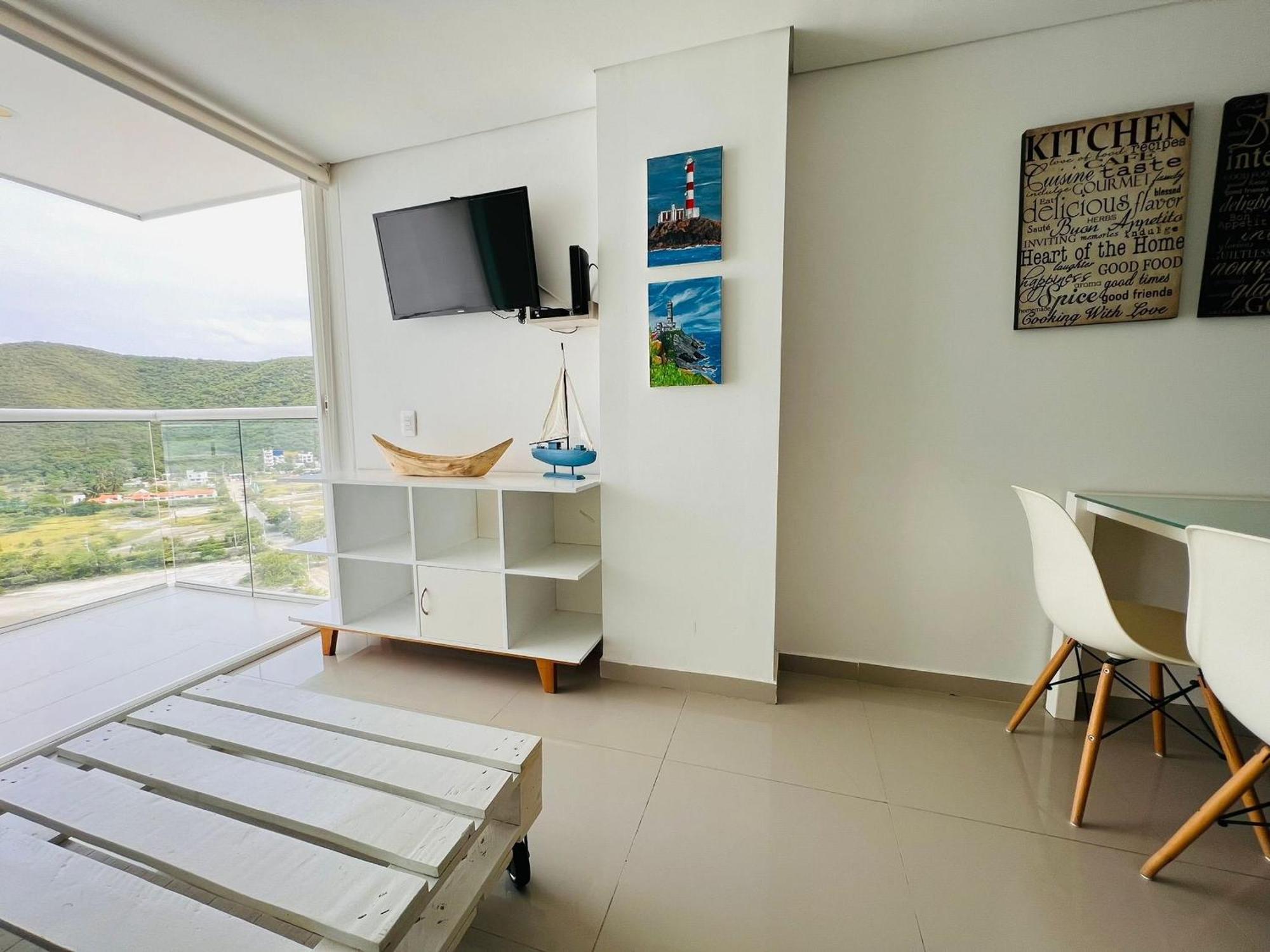Edificio Areia En Pozos Colorados, Apto 2 Habitaciones 2 Banos Santa Marta  Exteriör bild
