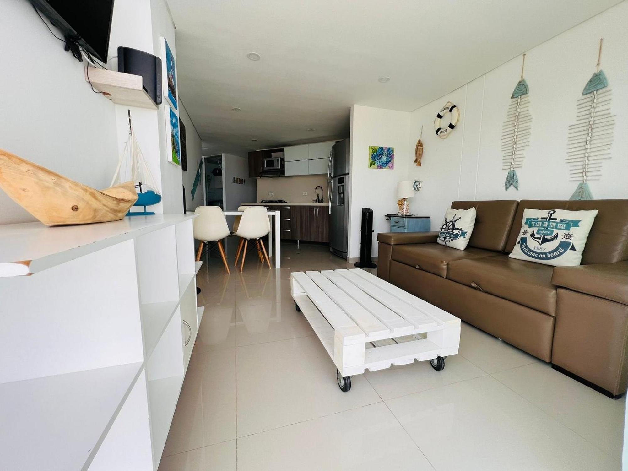 Edificio Areia En Pozos Colorados, Apto 2 Habitaciones 2 Banos Santa Marta  Exteriör bild