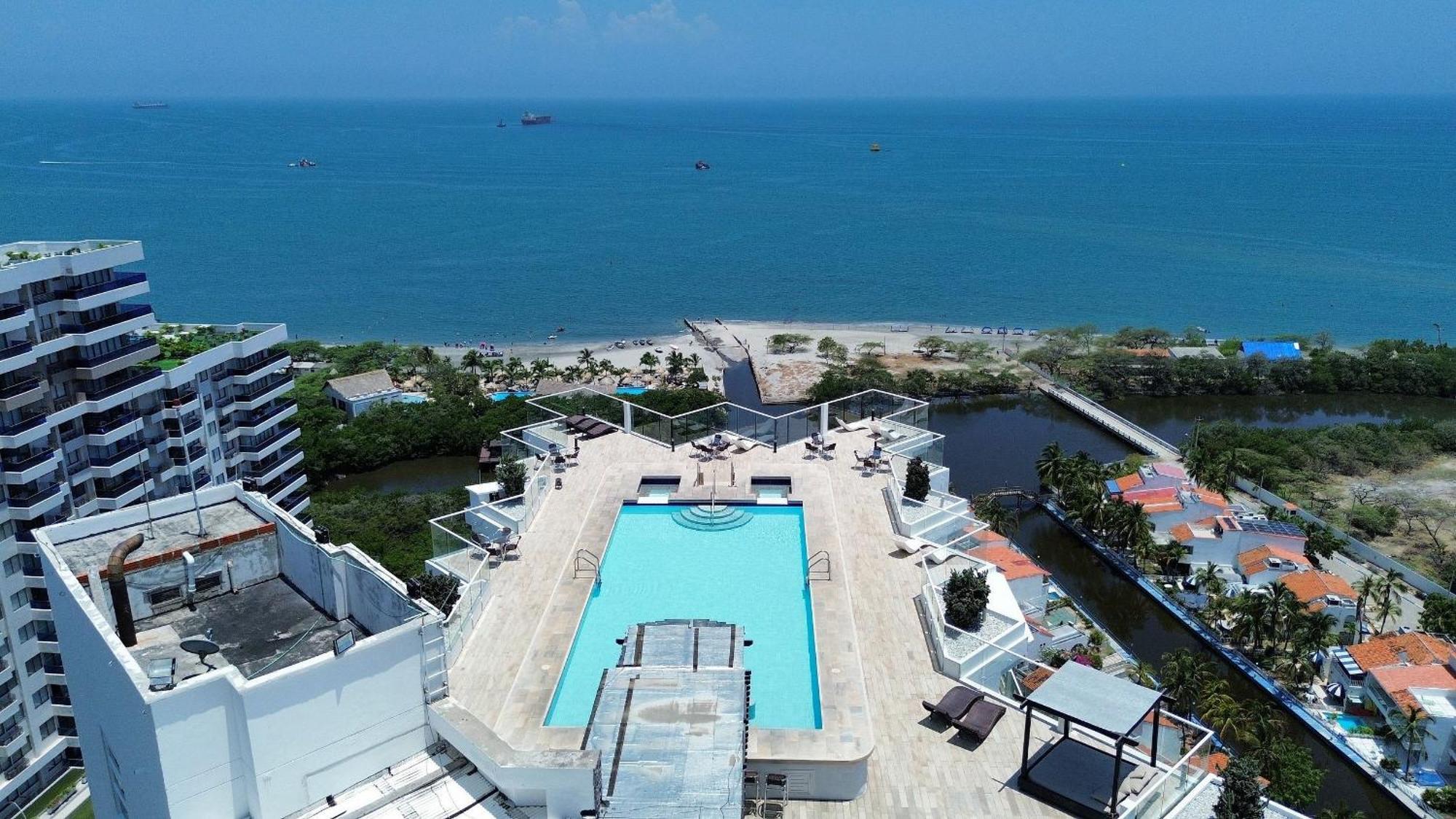 Edificio Areia En Pozos Colorados, Apto 2 Habitaciones 2 Banos Santa Marta  Exteriör bild